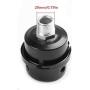3 Pcs Air Compressor Silencer Filter Metal Air Compressor Intake Filter Noise Muffler Silencer(1/2''PT 20mm)