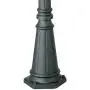 Hepworth Outdoor Post and Cap Base Black Iron Pole 76 3/4'' for Exterior House Porch Yard - John Timberland Hepworth Outdoor Post and Cap Base Black Iron Pole 76 3/4'' for Exterior House Porch Yard - John Timberland