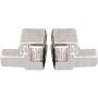 Right Left Controller Lock Buttons Lock Buckles Lock Spring Screwdriver Kit JC Handle Buckle Button for Nintendo Switch Joy-Con (1Pair Metal Lock)