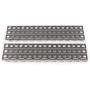 HONG YI-HAT 2pcs Metal Sand Ladder Sand Board Recovery Board Suitable for 1/10 Axial SCX10 TRX4 Defender RC Car Parts Accessories Spare Parts (Color : Silver)