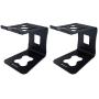 Knox Gear Metal Bookshelf Speaker Stands (Pair)