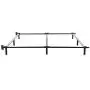NOAH MEGATRON Queen Size Metal Bed Frame-7 Inch Heavy Duty Bedframe, 9-Leg Support for Box Spring & Mattress Foundation, 3000LBS, Black