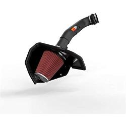 K&N Cold Air Intake Kit: High Performance, Guaranteed to Increase Horsepower: Fits 2010-2014 Ford F150 SVT Raptor, 6.2L V8, 77-2579KTK