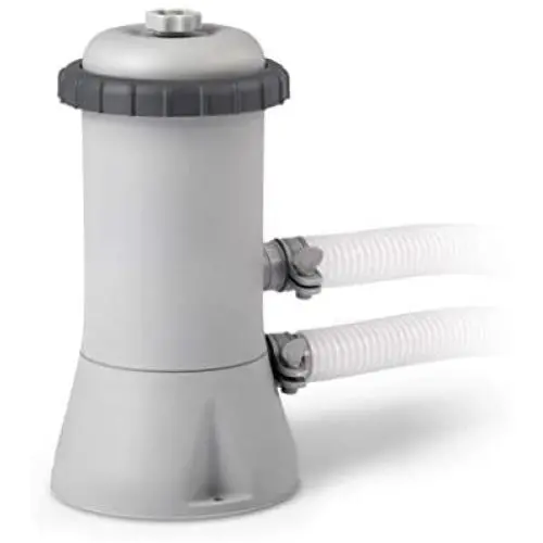 Intex Krystal Clear Cartridge Filter Pump for Above Ground Pools, 1000 GPH Pump Flow Rate, 110-120V with GFCI Intex Krystal Clear Cartridge Filter Pump for Above Ground Pools, 1000 GPH Pump Flow Rate, 110-120V with GFCI