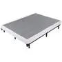 NOAH MEGATRON Queen Size Metal Bed Frame-7 Inch Heavy Duty Bedframe, 9-Leg Support for Box Spring & Mattress Foundation, 3000LBS, Black