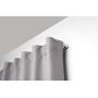 Umbra Twilight Double Curtain Rod Set – Wrap Around Design is Ideal for Blackout or Room Darkening Panels, 88-144 Inch (224-366cm), Nickel