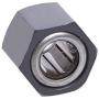 Bettal Hex Nut One Way Bearing for HSP 1:10 RC Car Nitro Engine, 5 Pcs, Metal and Plastic