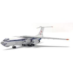 Russian Air Force Red 01 IL-76/976 Airplane Miniature Model Metal Die-Cast 1:500 Part# A015-IF5176004