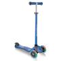 Globber -V2 3-Wheel Kids Kick Scooter - LED Light Up Wheels - Adjustable Height T-Bar - for Boys and Girls