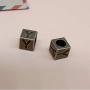 Mystart 104 Pieces(4 Sets) English Alphabet Letter''A-Z'' Cube Beads Loose Beads Charms for Making Jewelry Bracelets