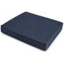 DMI Seat Cushion for Wheelchairs, Mobility Scooters, Office and Kitchen Chairs or Car Seats to Add Support and Comfort while Reducing Pressure and Stress on Back, 3 Inch thick, 16 x 18, Navy Blue