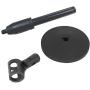 Desktop Microphone Stand, Upgraded Adjustable Table Mic Stand with Non-Slip Metal Base for Blue Yeti Snowball Spark & Other Microphone