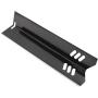Hongso 15 Inch Porcelain Steel Grill Heat Plates Shield Replacement for Dyna-glo DGF510SSP, DGF510SSP-D, Uniflame GBC1059WB, Backyard BY12-084-029-98, BY15-101-001-02, 4-Pack Flame Tamers, PPA591