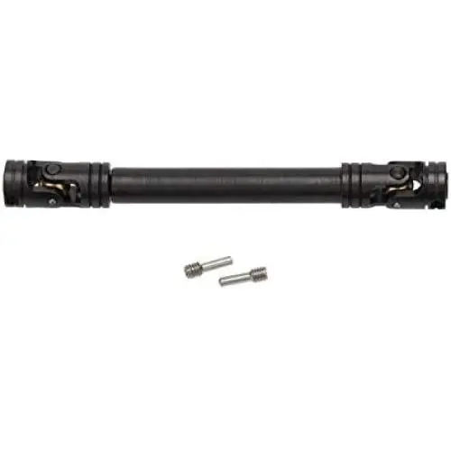Ky-RC Metal RC Car Universal Drive Shaft for 1/10 RC Crawler Truck Axial SCX10 D90 TRX4 TF2 RC Cars Part Accessories(1pcs) (110-145MM/52G)