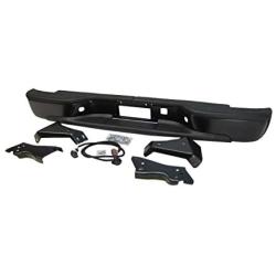 TKY CV40227D Silverado/Sierra Primed Black Replacement Complete Rear Bumper