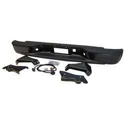 TKY CV40227D Silverado/Sierra Primed Black Replacement Complete Rear Bumper