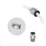 CHPOWER PTFE Bowden Tubing (2 Meter) XS Series for 1.75mm Filament with PTFE Teflon Tube Cutter + Upgraded PC4-M6 and PC4-M10 Pneumatic Fittings with Metal Teeth and Collet Clip CHPOWER PTFE Bowden Tubing (2 Meter) XS Series for 1.75mm Filament with PTFE Teflon Tube Cutter + Upgraded PC4-M6 and PC4-M10 Pneumatic Fittings with Metal Teeth and Collet Clip