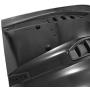 Brand] EAX Compatible with Jeep JK Wrangler Metal Rubicon 10th Anniversary 07 08 09 10 11 12 13 14 15 16 17 Sport Utility 2-D 4-D Replacement for Protector Hard Rock Style Hood Heavy Duty HD Off Road