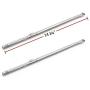 Hongso Grill Replacement Part for Charbroil 463446015, 463446017, 463447018 Gas Grills, Stainless Pipe Burner g466-2500-w1, Heat Plate Tent Shield g465-0012-w1, Adjust Crossover Tube g465-0007-w1