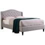 LIFE Home Platform Bed, Grey