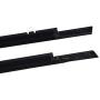 New 4 Pcs Compatible For Honda Accord 2008-2012 Weatherstrip Window Seal Car Window Moulding Trim Seal Chrome Door Outside Belt 2009 2010 2011