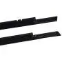 New 4 Pcs Compatible For Honda Accord 2008-2012 Weatherstrip Window Seal Car Window Moulding Trim Seal Chrome Door Outside Belt 2009 2010 2011