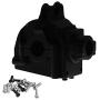 lahomia RC Metal Gearbox Housing Cover for WLTOYS 144001 1/14 RC Car Buggy Accs - Black