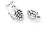 Mystart 100 Pieces Mini Pine Cone Charms Pendants Jewelry Making Findings DIY Accessories (Antique Silver) Mystart 100 Pieces Mini Pine Cone Charms Pendants Jewelry Making Findings DIY Accessories (Antique Silver)