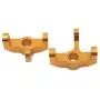 LEIPUPA 1 Pair RC Metal Steering Cup for 1:12 1:14 Wltoys 124018 124019 144001 Model Buggy Trucks Car Spare Parts - Gold LEIPUPA 1 Pair RC Metal Steering Cup for 1:12 1:14 Wltoys 124018 124019 144001 Model Buggy Trucks Car Spare Parts - Gold