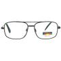 SA106 Rectangular Metal Frame Multi 3 Focus Progressive Reading Glasses