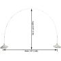 LANGXUN Large Size Balloon Arch Kit And Balloon Column Stand Kit For Birthday Decorations Wedding Decorations Event Party Supplies Graduation Party Decorations