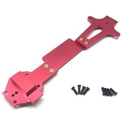 NINGWANG for WLtoys 144001 RC Car Upgrade Spare Parts Metal Second Floor Board 144001-1259,Red