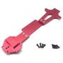 NINGWANG for WLtoys 144001 RC Car Upgrade Spare Parts Metal Second Floor Board 144001-1259,Red