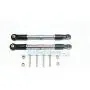 Losi 1/10 Rock Rey 4WD Rock Racer (LOS03009) Upgrade Parts Aluminum Front Turnbuckle for Steering - 1Pr Set Gray Silver Losi 1/10 Rock Rey 4WD Rock Racer (LOS03009) Upgrade Parts Aluminum Front Turnbuckle for Steering - 1Pr Set Gray Silver