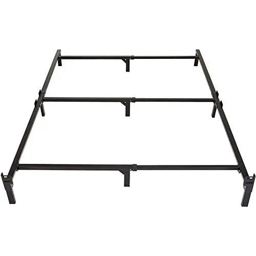 Amazon Basics 9-Leg Support Metal Bed Frame - Strong Support for Box Spring and Mattress Set - Tool-Free Easy Assembly - Full Size Bed Amazon Basics 9-Leg Support Metal Bed Frame - Strong Support for Box Spring and Mattress Set - Tool-Free Easy Assembly - Full Size Bed