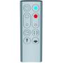 Dyson Pure Hot + Cool, HP01 HEPA Air Purifier, Space Heater & Fan, For Large Rooms, Removes Allergens, Pollutants, Dust, Mold, VOCs, White/Silver