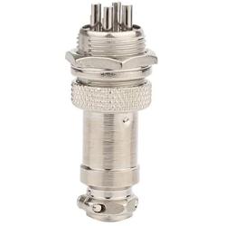 Clyxgs Aviation Plug Connector 4-Pin Male Female Panel Metal Wire Panel Connector 16mm Socket 10PCS