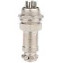 Clyxgs Aviation Plug Connector 4-Pin Male Female Panel Metal Wire Panel Connector 16mm Socket 10PCS
