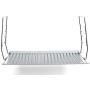 Replace parts Aluminized Steel Ash Pan with 2 pc Fire Grate Hanger, Replacement for Chargriller 5050, 5072, 5650 Charcoal Grills(20.4'' x 12.8'')