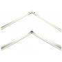Nielsen Bainbridge Metal Frame Kit black 15 in.