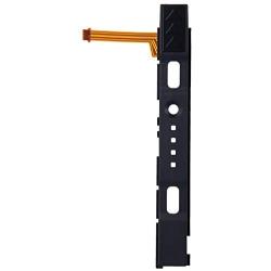 Side Rail with Ribbon Cable for Switch Joy Con, NS Metal JoyCon Rail Replacement Part (Right)