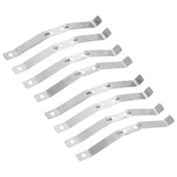 Tongina 8X Metal Leaf Spring Parts Fit for WPL 1:16 Off-Road RC Car Trucks Toys