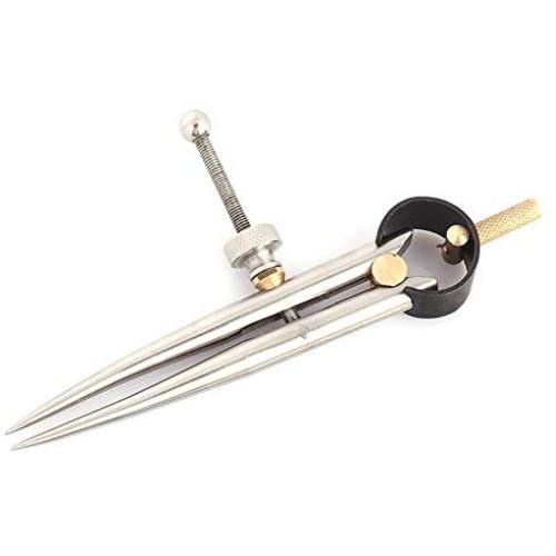 WUTA 2.8&Stainless Steel Divider Scriber Caliper Spring Wing Divider Jewellery Metal Dividers Craft Adjustable Spacing Compass