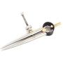 WUTA 2.8&Stainless Steel Divider Scriber Caliper Spring Wing Divider Jewellery Metal Dividers Craft Adjustable Spacing Compass
