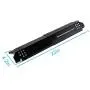 PETKAO Universal Adjustable Porcelain Steel Heat Plate Shield, Heat Tent, Flavorizer Bar, Burner Cover, Flame Tamer Heavy Duty Replacement for Gas Grill, Extends from 14'' up to 22'' L, 4PCS PETKAO Universal Adjustable Porcelain Steel Heat Plate Shield, Heat Tent, Flavorizer Bar, Burner Cover, Flame Tamer Heavy Duty Replacement for Gas Grill, Extends from 14'' up to 22'' L, 4PCS
