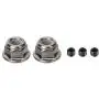 2PCS 1/10 RC Car Front Drive Shaft CVD Transmission Axle Spare Parts Compatible with Traxxas Slash 4X4 RC Truck Accessory( Titanium Gray) 2PCS 1/10 RC Car Front Drive Shaft CVD Transmission Axle Spare Parts Compatible with Traxxas Slash 4X4 RC Truck Accessory( Titanium Gray)