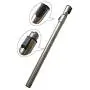 EZ SPARES Telescope Metal Tube Stainless Replacement for Miele 35mm 1.375'' Extension Wand Miele Central Vacuum Cleaner Attachment