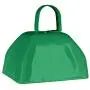Metal Cowbells with Handles 3 inch Novelty Noise Maker - 12 Pack (Green)