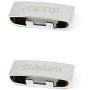 Studio 3 Wireless Metal Folding Hinge Repair Parts Kit/Metal Connector for Studio 3 Wireless Over-Ear Headphones (Silver)