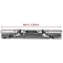 RC Car Drive Shafts, Metal Drive Shafts for FY001-25 RC Military Crawler Truck Upgrade Accessory Parts